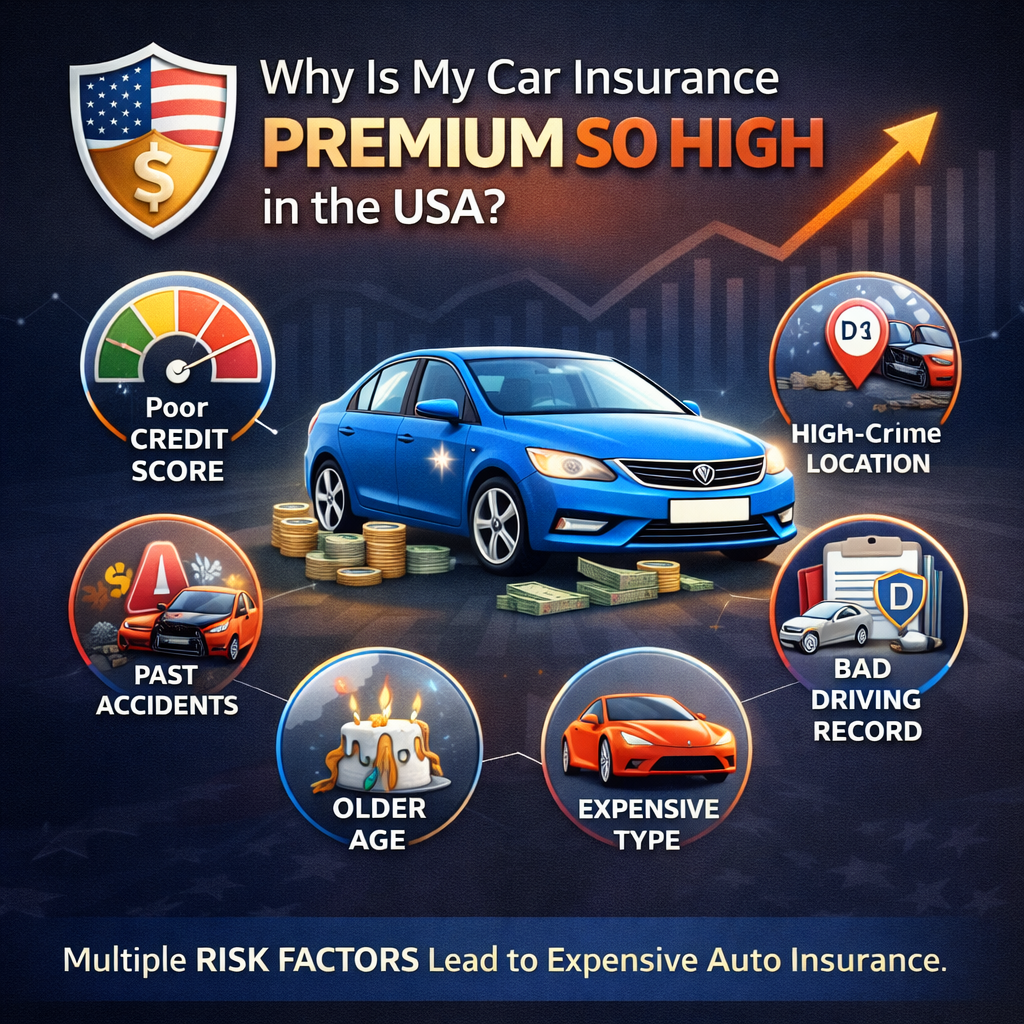 Why Is My Car Insurance Premium So High in the USA?